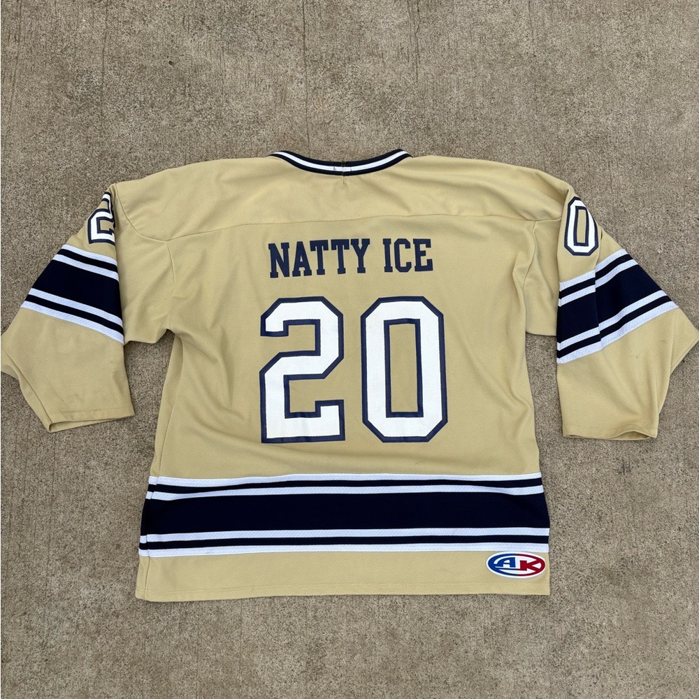Athletic Works Tan and Navy Men's Jersey - Picture 4 of 6